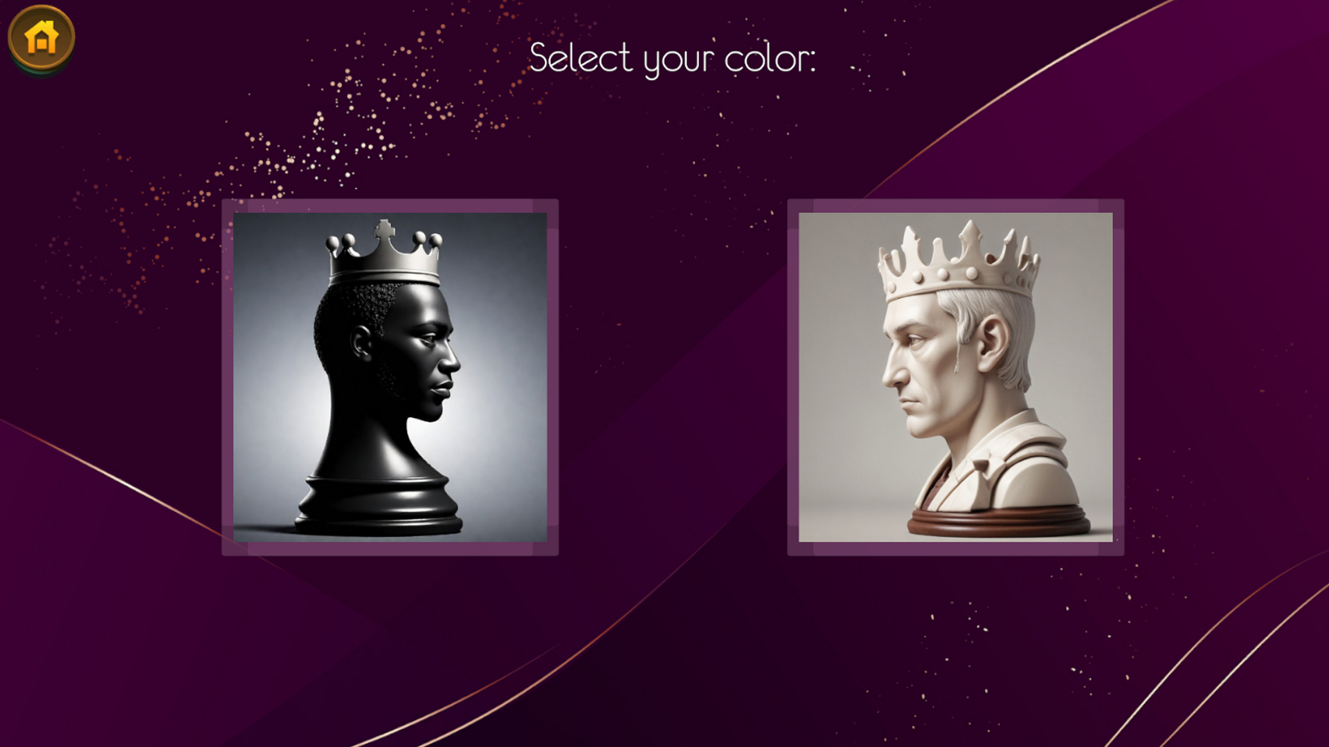 Choose your chess color in Chess Master League