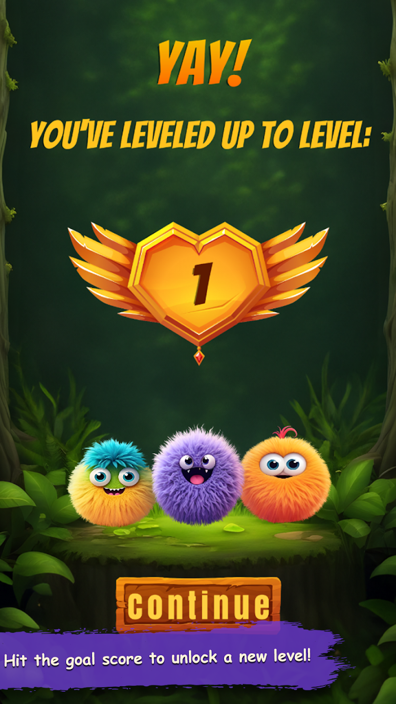 Googoolies level-up reward screen
